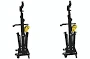 AUVI Set of 2 | AT-06 Extra Heavy Duty Crank Tower 6.0 with Outriggers & T-Bar – 20 ft (6 m) | 500 lb Capacity