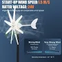 Pwtool Vertical Axis Wind Turbine Generator Kit