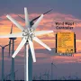 3000w Factory Outlet Horizontal Wind Turbine 12v 24v 48v & Free Mppt