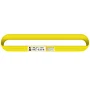 Tuffy 1 Ply 6" x 14 ft Endless Type 5 Web Sling - 18600 lbs WLL, Yellow, nylon/Polyester/Synthetic | Bishop Lifting