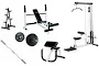 York Complete Gym Weight Lifting Package