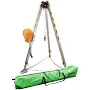 Safewaze 019-11001 7' Adjustable Tripod Kit with 65' Material Winch and Storage Bag