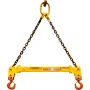 Strong-bac Adjustable Spreader Beam, 30,000 lbs Capacity, 120", Chain Top Rigging, Yellow, Steel, 32C-15-6/10