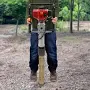 1,900w 52cc Two-stroke Engine Pile Driver 3 Post Driving-head Machine For Piling