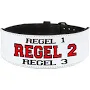 Tigerbelts Custom Weightlifting belt W12 White-Black
