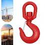 5 Ton Swivel Hook For Lifting Heavy Duty With Safety Latch For Crane