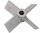 8" 4-Blade Axial Flow Turbine Mill Finish