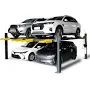AMGO 409-DP 4-Car Parking Lift | 9-000lb Capacity - InnovDepot