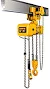 Electric Hoist w/ Geared Trolley - 1 Ton, 10' Lift, 28 ft/min