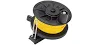Riffe Horizontal Reel Flat / Spooled with 200' 600 lb Pro Spectra