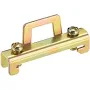 Unique Bargains 44 x 8 x 21mm DIN Guide Rail Buckle Fixed Clamp Iron