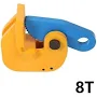 8t 80mm Horizontal Hanging Steel Plate Lifting Pliers Horizontal