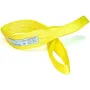 Stren-Flex Eye & Eye Sling: 4" Wide, 16' Long, 6,400 lb Vertical, 5,000 lb Choker, 12,800 lb Basket, Polyester MPN:EEF-1-904P-16