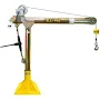 1200 lb. Tele-Pro davit crane with 110V AC electric winch