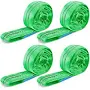 OGETFUUR Green Polyester Rigging Lifting Straps, Endless Round Slings for Moving, Hoisting and Towing Cargo