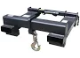 Star Industries Universal Lift Hook 10000 lbs Capacity, Heavy Duty Construction, Safety Chain Included