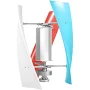12V Wind Turbine Kit With 400W Generator Three Fiberglass Blades Electromagnetism Controller Three Phase AC Permanent Magnet Generator Durable Marine