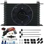 13 Row Transmission Oil Cooler Electric Fan