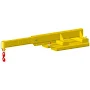 MACHINING & WELDING BY OLSEN M&W Adjustable Telescopic Straight Boom Crane, 12" Centers, 4000 Lbs. Capacity, 23312