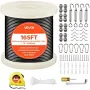 VEVOR Stainless Steel Not Coated Wire Rope