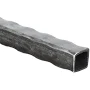 1" Forged Steel Square Tubing,Hrmd 4 Corners, 14G, 8'