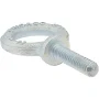 Gibraltar Fixed Lifting Eye Bolt | Shoulder, 500 lb Capacity, 1/4-20 Thread, Grade C-1035 Forged Steel - Fully Threaded, 1" Shank, 1" Thread