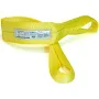 Stren-Flex Eye & Eye Sling: 4" Wide, 16' Long, 6,400 lb Vertical, 5,000 lb Choker, 12,800 lb Basket, Polyester MPN:EET-1-904P-16