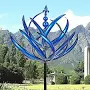 Kinetic Wind Spinners Metal Sculpture Stake