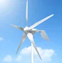 Hurricane HYE Pegasus HY-1500L/96V 1500W 96V Wind Turbine Kit , 5 Blade with Flange Connection
