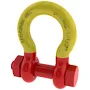 Skookum 1-1/4" 320 Alloy Bolt Type Anchor Shackle - 21 Ton WLL, Alloy Steel/Galvanized | Bishop Lifting