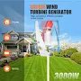Pwtool Quiet Vertical Windmill Generator