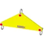 M&W 24" Lift Beam, Yellow, 16"L x 26"W x 12"H, 33lbs, 2000 Lb. Capacity, 20362