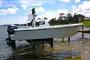 Boat Lift Distributors | Storm Surge SS 2000 LB Skiff Lift | Model SKU00028 | Capacity 2,000 lbs | Length 15' Track | For Small Skiffs & PWCs