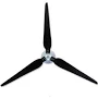 Raptor G5 70 Inch 3 Blade Hub Set