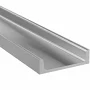 Carbon Steel U-Channel: 3 in Outside Base Wd, 1 5/8 in Outside Leg Lg, 8 ft Overall Lg, Hot Rolled Model: HCSC/36-96