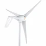500w Wind Turbine Generator Kit, 12V Wind Power Generator with Anemometer, 3-Blade Wind Turbine for Home, Farm, RV, Boat - Mppt Controller, Durable