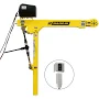 OZ OZTP1200DAV-DCW 1200 lb Tele-Pro davit crane with 12V DC electric winch | Weldfabulous