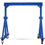 Gantry lifting mobile hanger lifting construction site crane I-beam small aircraft crane gantry