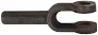 Value Collection 1" Yoke Width, Carbon Steel, Plain Yoke - 7/16" Hole Dia, 1" Hole Center to Neck, 13/16" Yoke Arm Height, 7/16" Neck Dia, 1-1/4"