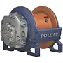 TI 2 Titan Planetary Hydraulic Hoist Winch, 5,900 lb Hoisting Force, GM036 Motor, SS Rope Fasteners, Black