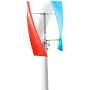 Tfcfl 400w 24V Vertical Axis Wind Power Turbine Generator Controller Home Windmill Kit, Size: Medium, White