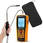 Hotwire Anemometer Handheld Cfm/cmm Air Flow Velocity Meter Wind Speed