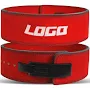 Custom Leather Weightlifting Belt: Personalized Gym Fitness Lever Belt