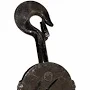 Wholesale EOT crane lifting hook 20 ton mild teel hot rolled galvanized urface CMK brand heavy duty industrial crane hook box packed durable forged