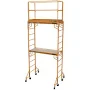 MetalTech Jobsite Series 12 ft. 2-Story Mobile Baker Scaffolding Tower