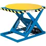BALLYMORE Roto Max Rotating Scissor Lift Table 43Dia. Hand Cntrl 33Rh 3.5K Capacity 460V, 3 Phase, BM-RM-3.5K-33R-H-3P-460V