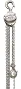 OZ Lifting Products Manual Chain Hoist OZSS030-30CH