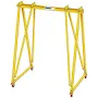 3-Way Adjust Steel Gantry Crane - 10 Ton Cap., 28' 5" Clear Span, 16' 2" to 24' 3" Overall Ht.