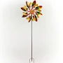 Alpine Corporation Floral Windmill Stake