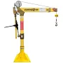 1200 lb. CompOZite davit crane with 2500 lb. carbon steel brake winch